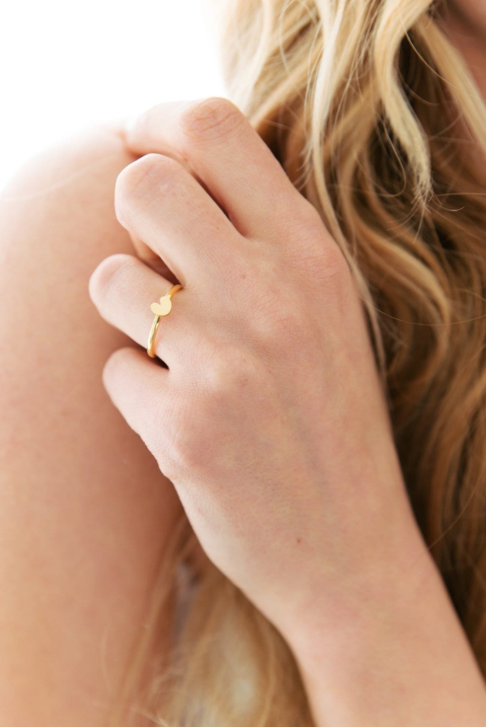 Frisian pompeblêd ring | Frisian jewelry | Gold or silver stainless steel Stainless steel jewelry | Friesland ring gift