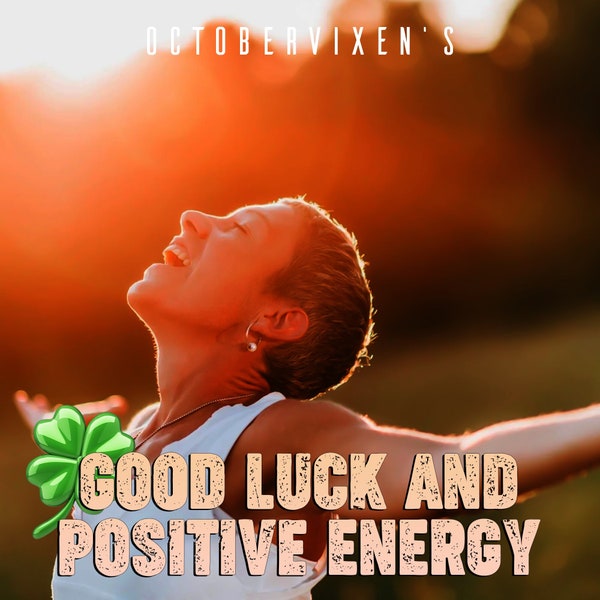 Good luck and positive energy / divination / powerful / personalised report & photograph included!