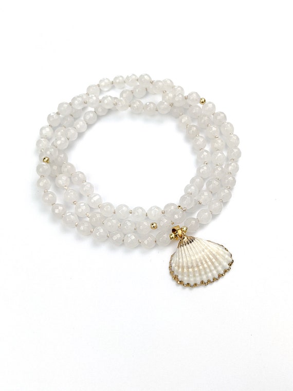 Sea Shell Jade Tasbeeh Collier Harmonie 99 Perles Tasbih Etsy Canada Sea Shell Jade Tasbeeh Collier Harmonie 99 Perles Tasbih Etsy Canada
