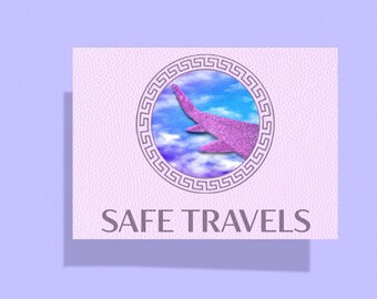 Printable Safe Travels - Etsy