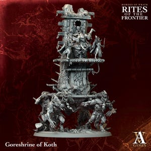 Goreshrine of Koth - Chaos - Archvillain Games -  Fantasy - D&D - Pathfinder -  Monster