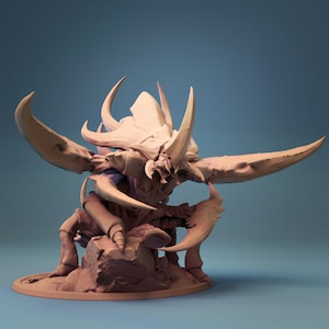 Ankheg King - Giant Insect - Beetle - Miniature  - Fantasy - D&D - Pathfinder - Roleplaying
