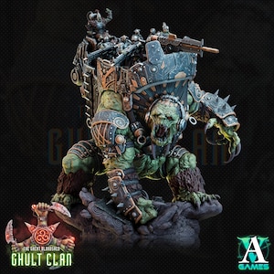 Bodoluk - Space Orc Warbeast - Miniature - D&D -  Sci-Fi - Wargame