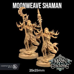 Moonweave Shaman - Werewolf Cleric - The Dragon Trappers Lodge -  Fantasy - D&D - Pathfinder -  Roleplaying