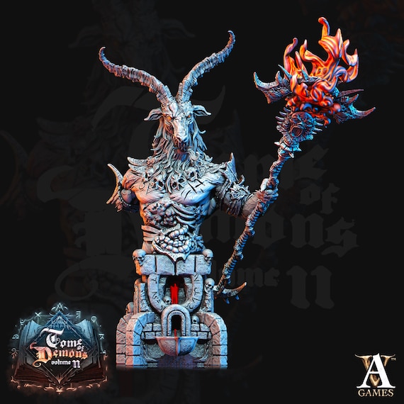 Adramal - Seneschal of Orcus - Baphomet - Miniature - D&D