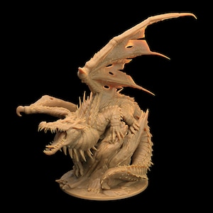 Miniatura del Drago di Palude - Leviatano - Loggia dei Cacciatori di Draghi - Fantasy - D&D - Pathfinder - Mostro