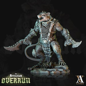 Ravageurs hommes-rats - Archvillain Games - Fantastique - D&D - Éclaireur - Monstre - Jeux de rôle - Skavens