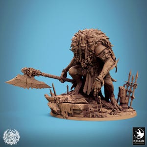 Nieumarły Król - Uszoran - Miniatura - Fantastyka - D&D - Pathfinder - Gra fabularna