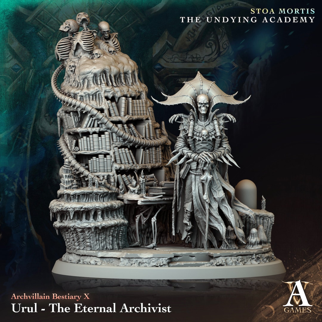 Urul - the Eternal Archivist - Archvillain Games - Fantasy - D&D
