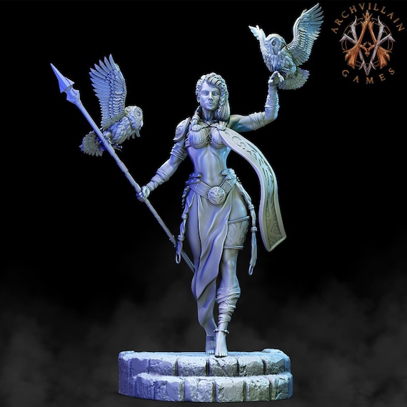 Miniature Female Giant - BLACKLIST FANTASY ALTAR QUEST - Figurine Pour Jeu De Rôle Ou Collection - Occasion