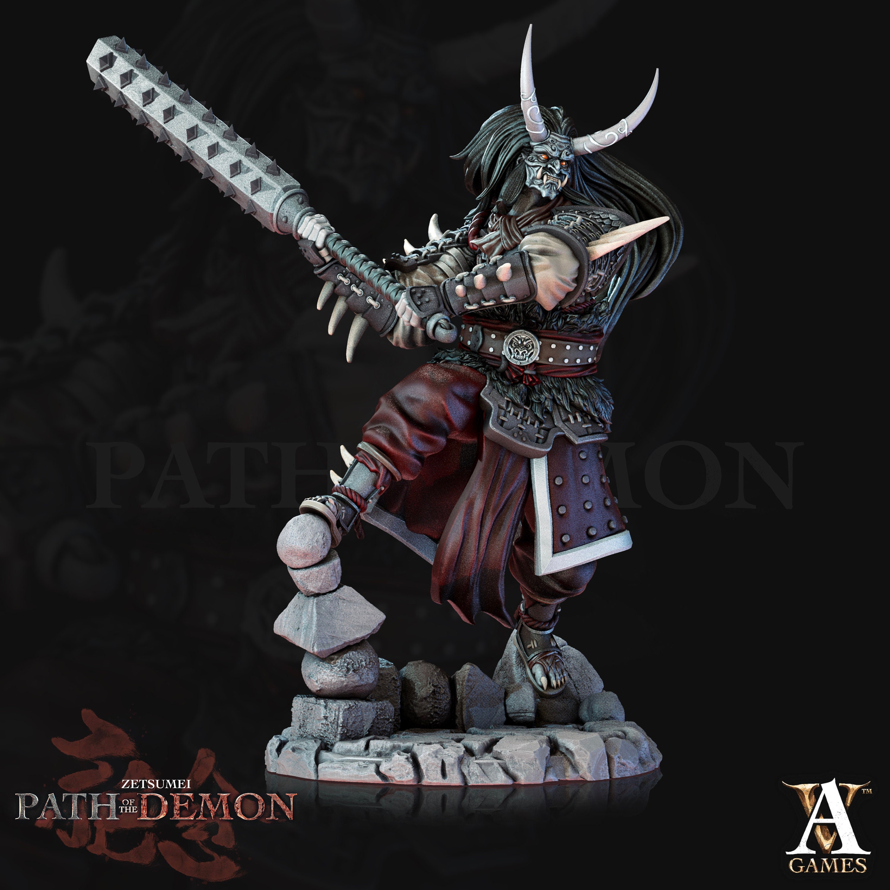 zorn 新小岩 2lp 鬼侍 Ire Senshi - Demon Oni Samurai - Archvillain Games - Fantasy - D&D