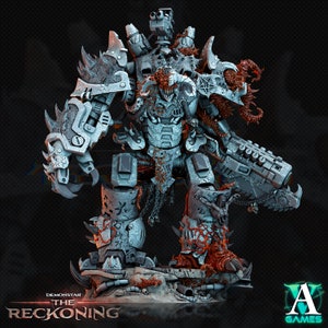 Obliterators - Armari Chaosbred Devastators - Daemon Engine - Miniatuur - D&D - Sci-Fi - Wargame - DOOM