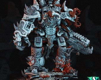 Obliterators - Armari Chaosbred Devastators - Daemon Engine - Miniature - D&D -  Sci-Fi - Wargame - DOOM