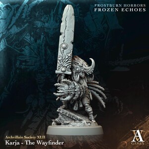 Karja - The Wayfinder - Archvillain Games -  Fantasy - D&D - Pathfinder -  Monster