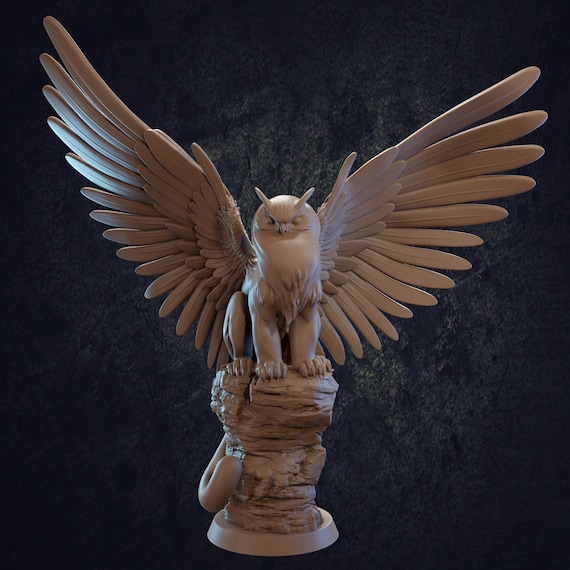 Owl Griffin - the Dragon Trappers Lodge - Fantasy - D&D