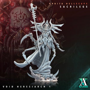 Void Heresiarch - Chaos Sorcerers  - Miniature - D&D -  Sci-Fi - Wargame