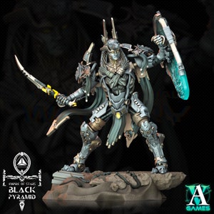 Keteph Issahar - Ägyptische Roboter Leibwächter - Miniatur - D&D - Sci-Fi - Kriegsspiel -