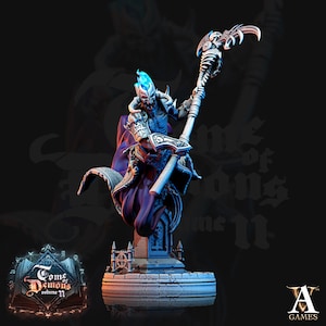 Demonwraiths - Hell Knights - Miniature - D&D -   Fantasy