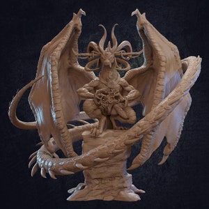 Arcane Dragon Miniature - The Dragon Trappers Lodge -  Fantasy - D&D - Pathfinder -  Monster