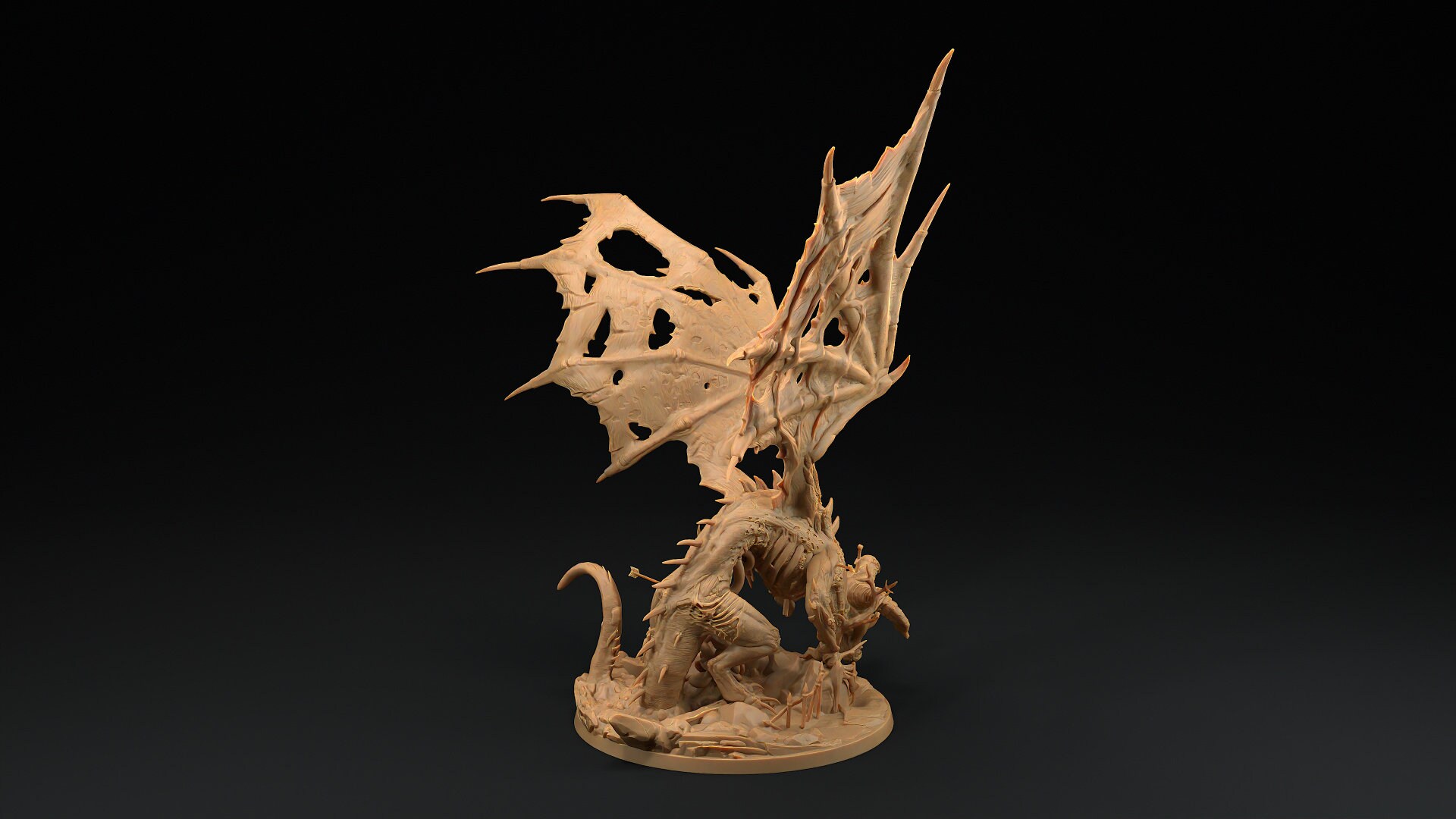 Fellclaw, the Rotten - Dracolich - the Dragon Trappers Lodge - Fantasy ...