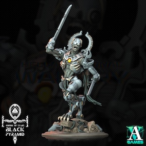 Keteph Knumhar - Ägyptischer Roboter Flayers - Miniatur - D&D - Sci-Fi - Kriegsspiel -