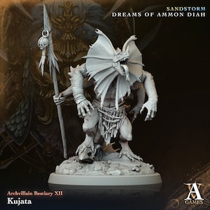 Kujata - Lizard Shaman - Archvillain Games -  Fantasy - D&D - Pathfinder -  Monster - Hero