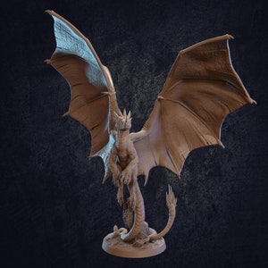 Spiny Thorntail Dragon Miniature - The Dragon Trappers Lodge -  Fantasy - D&D - Pathfinder -  - Monster