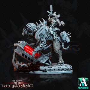 Armari Druraka Riders - Daemon Warrior - Miniature - D&D -  Sci-Fi - Wargame - DOOM