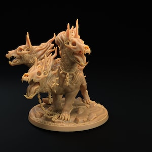 Cerbero - Miniatura del Cacciatore di Draghi - Loggia dei Cacciatori di Draghi - Fantasy - D&D - Pathfinder - Gioco di Ruolo