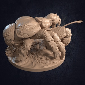 Coconut Crab - Scissorlock Crab  - The Dragon Trappers Lodge -  Fantasy - D&D - Pathfinder -  Roleplaying