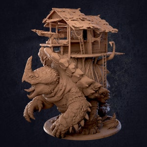 Lodgeback Snapper - Dragon Turtle - The Dragon Trappers Lodge -  Fantasy - D&D - Pathfinder -  Roleplaying