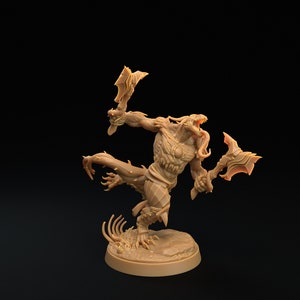 Contaminatori di Drakoth - Doppia Ascia - Miniatura del Cacciatore di Draghi - Loggia dei Cacciatori di Draghi - Fantasy - D&D - Pathfinder - Gioco di Ruolo