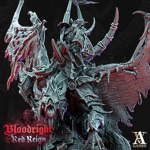 Dreadwing - Vampire Bat Dragon Lord - Archvillain Games -  Fantasy - D&D - Pathfinder -  Monster