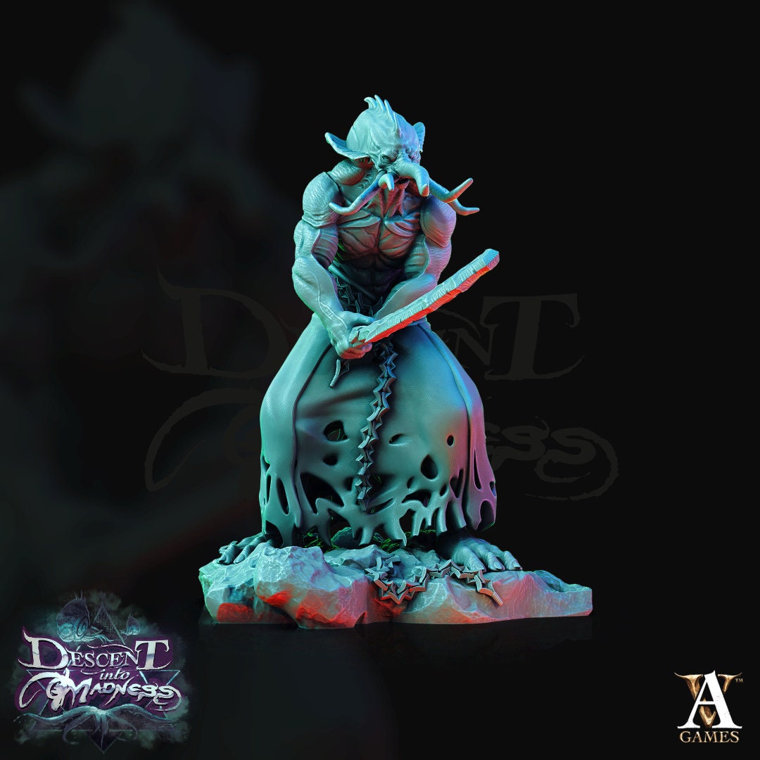 Illithid Deepspawn - Illithid Mindflayers - Archvillain Games - Fantasy ...