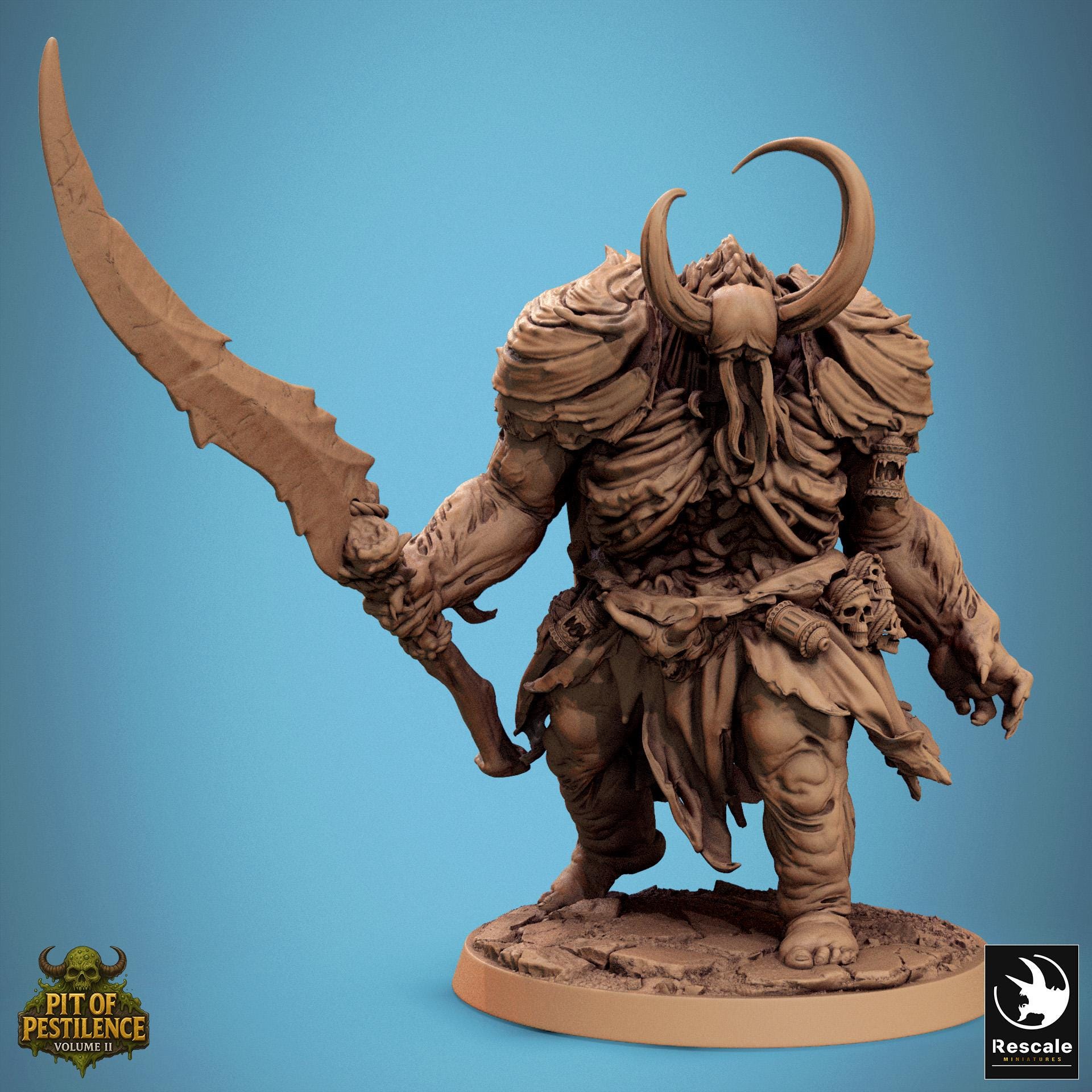 Pestilent Brutes - Plague Daemons - Miniature - Fantasy - D&D ...