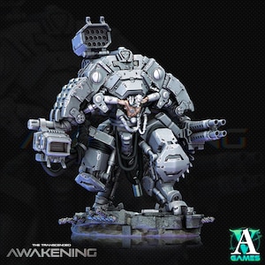 Trancended Vastators - Chaos Mutant Dreadnoughts - DOOM - Miniature - D&D -  Sci-Fi - Wargame