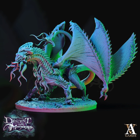 Cerebrax the Devourer Illithid Dragon - Archvillain Games