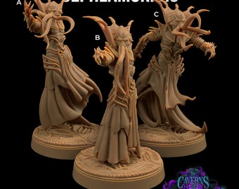 Cephlamorphs - Mindflayers - The Dragon Trappers Lodge - Fantasy - D&D - Pathfinder -  Roleplaying
