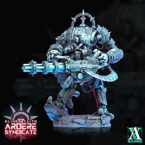 Arderite Sentinels - Warsuits - Miniature - D&D -  Sci-Fi - Wargame