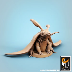 Fin Toad - Miniature  - Fantasy - D&D - Pathfinder - Roleplaying