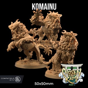 Komainu - The Dragon Trappers Lodge - Fantasia - D&D - Pathfinder - RPG