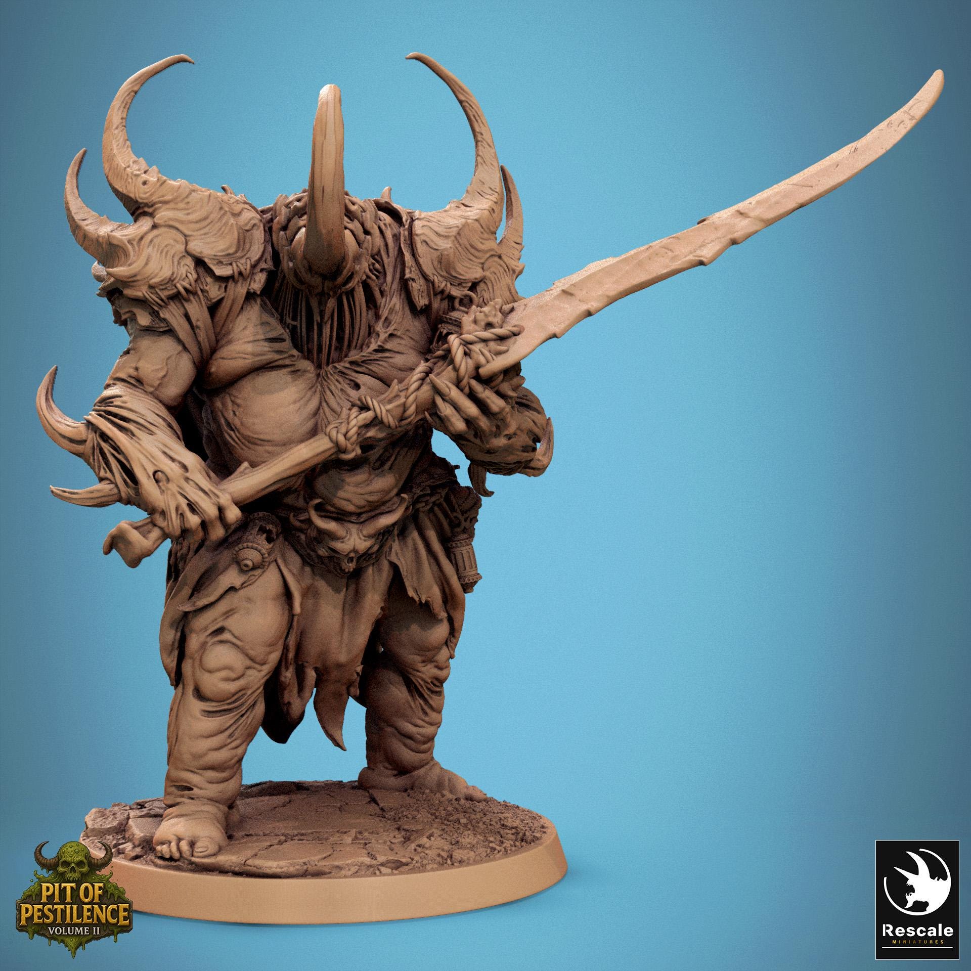 Pestilent Brutes - Plague Daemons - Miniature - Fantasy - D&D ...