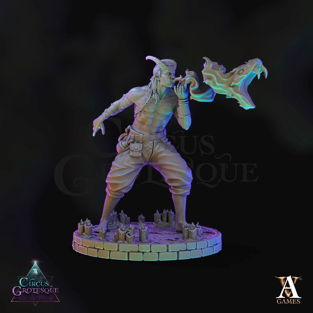 Chaval Tiefling - Dark Circus Performers - Archvillain Games