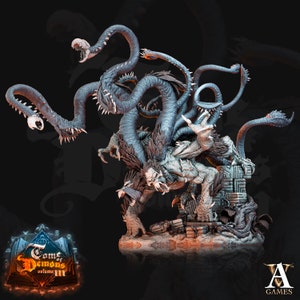 Kagon Aspect of Demogorgon - Demon - Archvillain Games -  Fantasy - D&D - Pathfinder - Monster