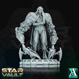 Sakura - Cartel Mech Tech - Ruimtemonteur - Miniatuur - D&D - Sci-Fi - Wargame