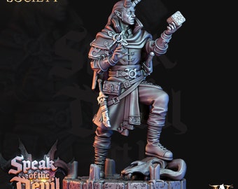 Agamar - Stregone Infernale Tiefling - Giochi di Archvillain - Fantasy - D&D - Pathfinder - Mostro