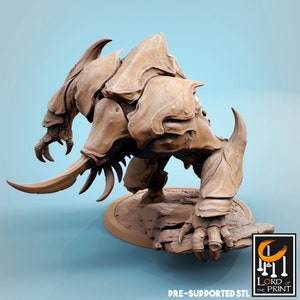Umber Hulk - Miniature  - Fantasy - D&D - Pathfinder - Roleplaying