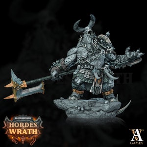 Wrathogar - Chaos Troll - Archvillain Games -  Fantasy - D&D - Pathfinder -  Monster