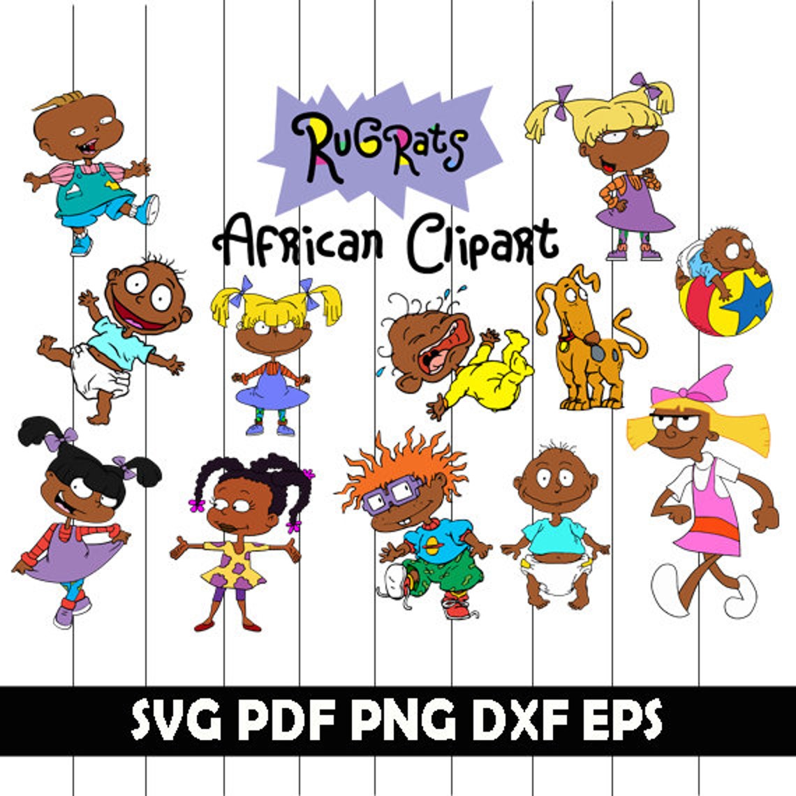 Free Free African American Rugrats Svg 560 SVG PNG EPS DXF File
