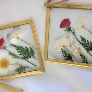 Moldura de flores personalizada / decoração exclusiva Arte de parede de flores / Presente para melhores amigos / lembrancinha de festa / Casamento / Carro / Atacado / polaroid dia dos pais